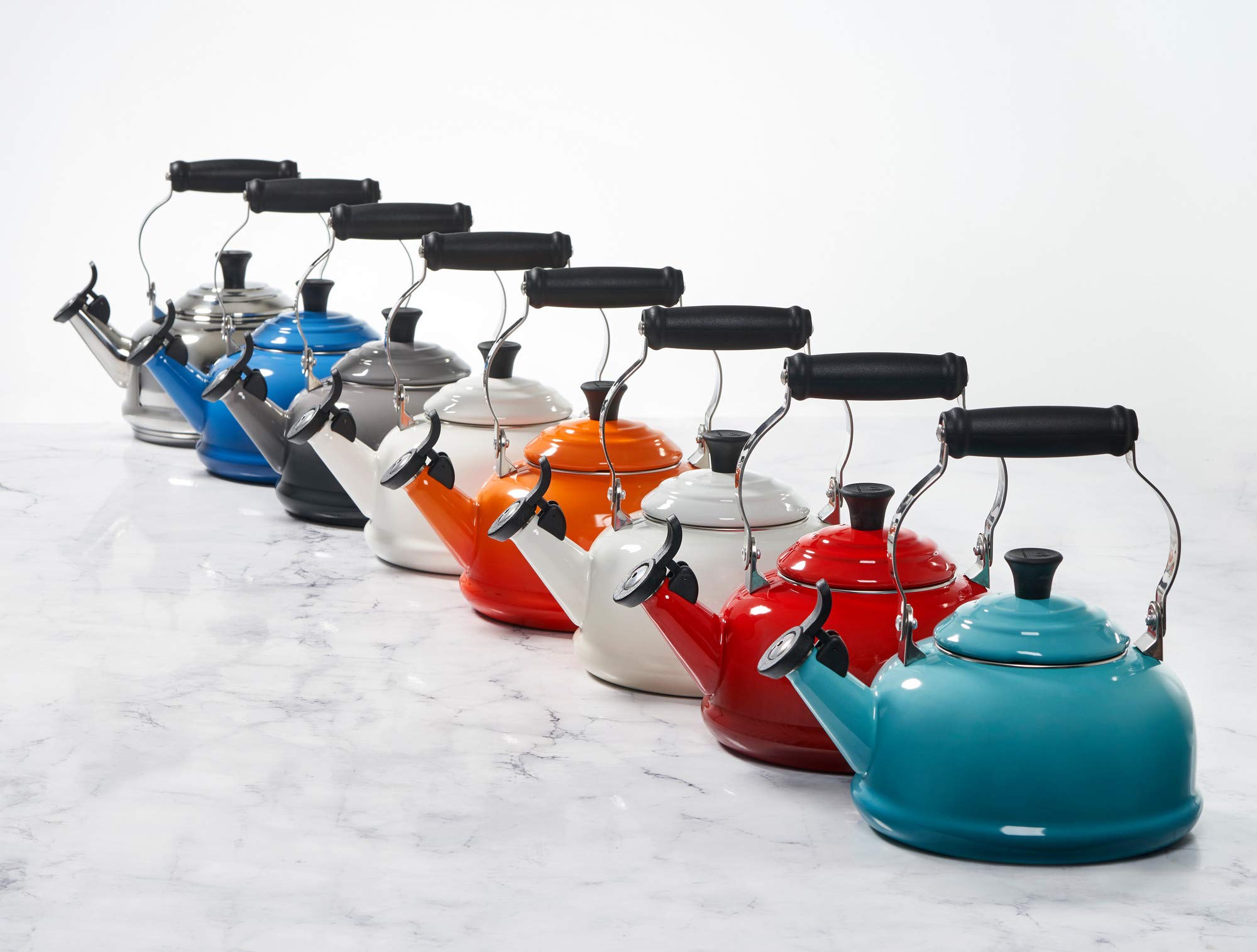 Le Creuset bouilloire en situation dans une cuisine moderne pour inspiration
