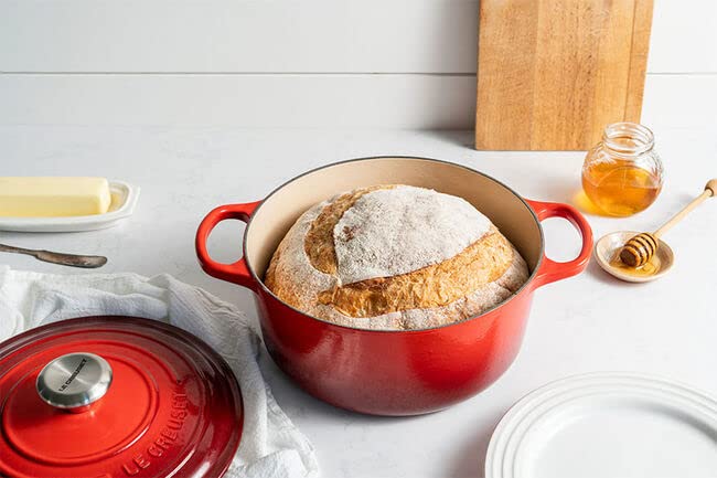Le Creuset cocotte comparaison taille pour évaluer capacité 7,25 qt