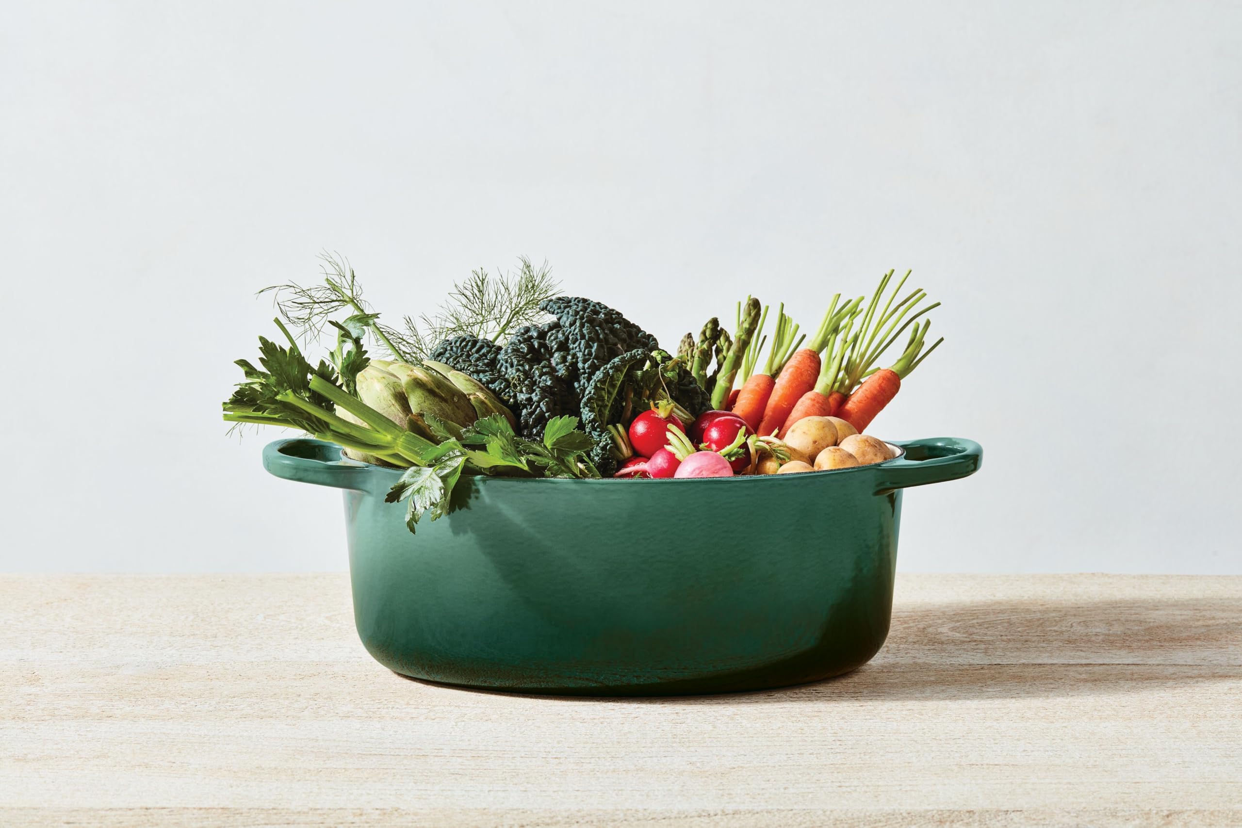 Le Creuset comparaison taille pour évaluer capacité 8 qt pratique