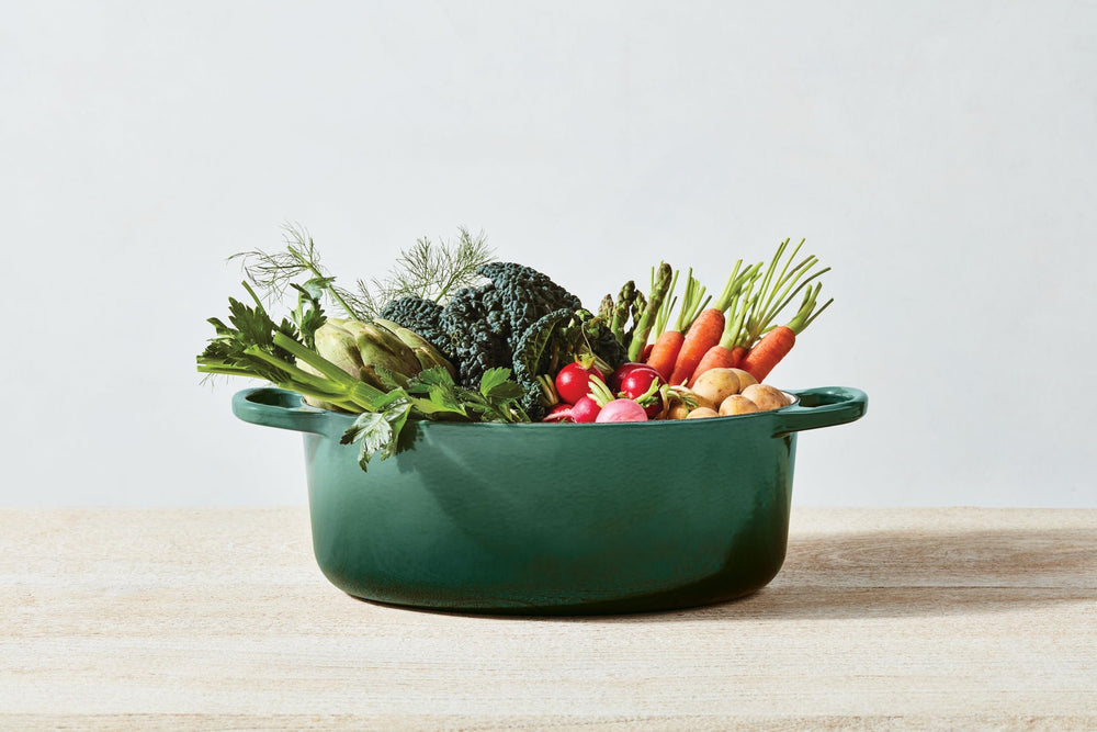 Le Creuset comparaison taille pour évaluer capacité 8 qt pratique
