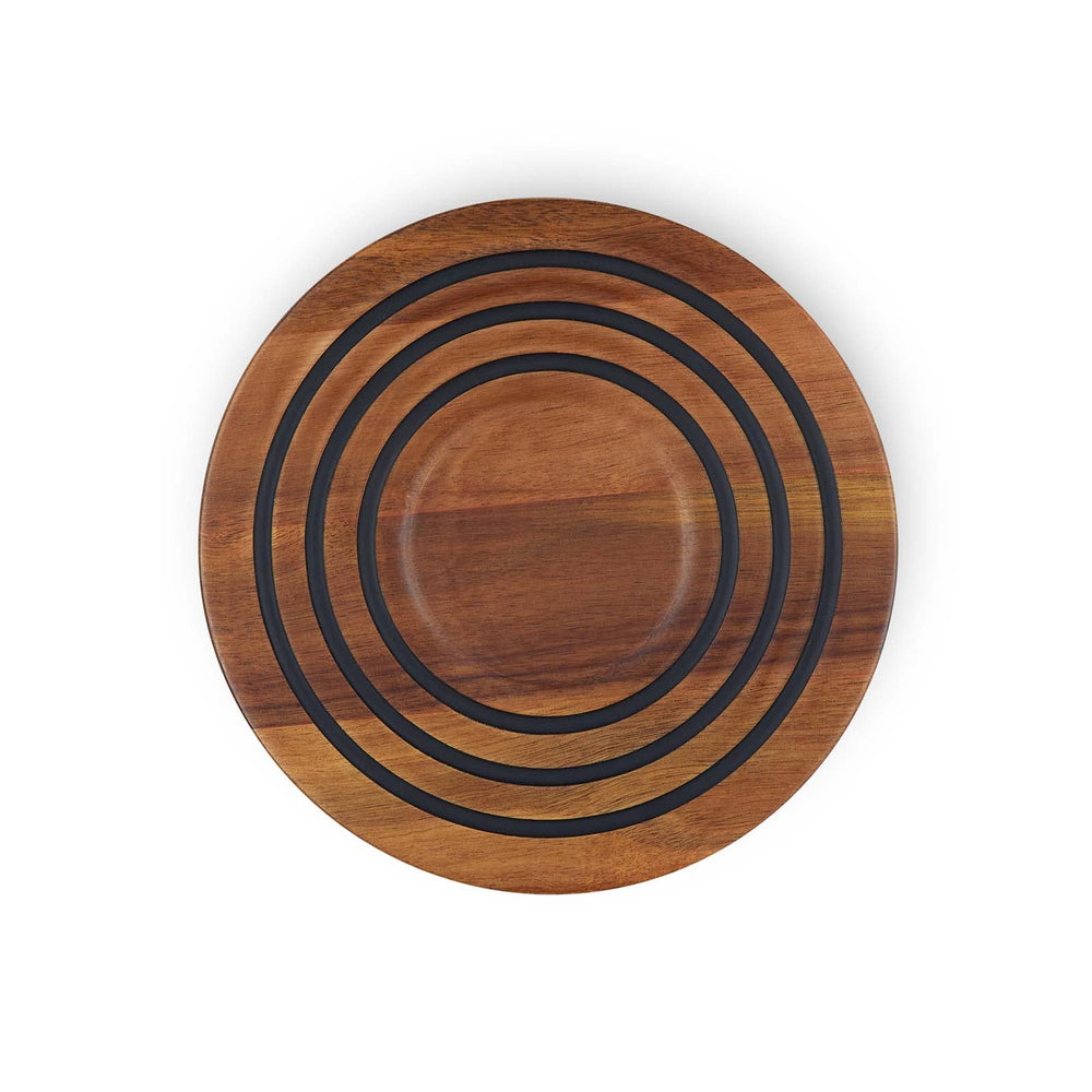 Le Creuset dessous de plat face en acacia, design élégant et protection