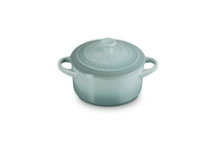 Le Creuset cocotte face Sea Salt présentation élégante et pratique