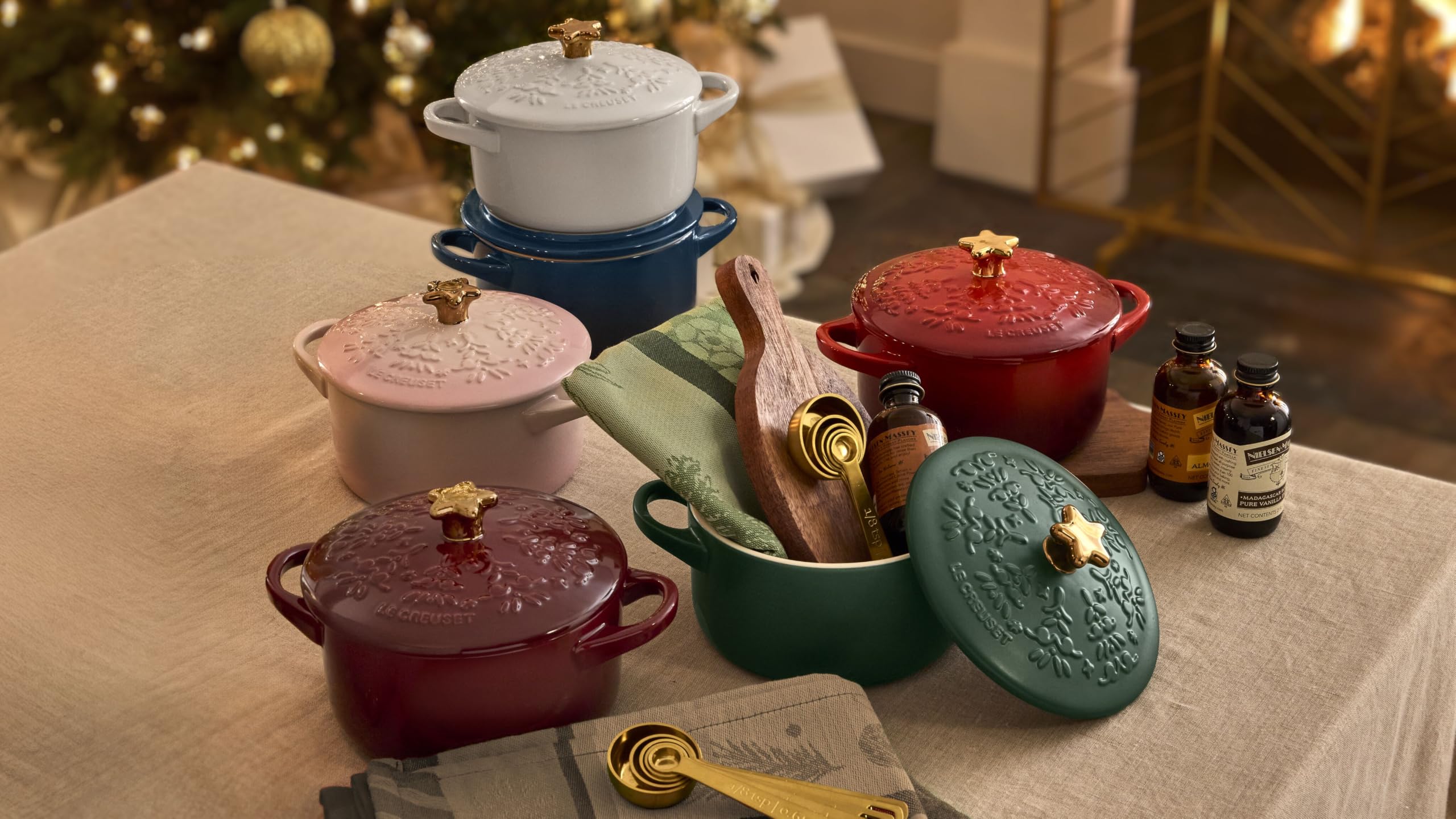 Le Creuset intérieur émaillé quasi antiadhésif facilitant le nettoyage