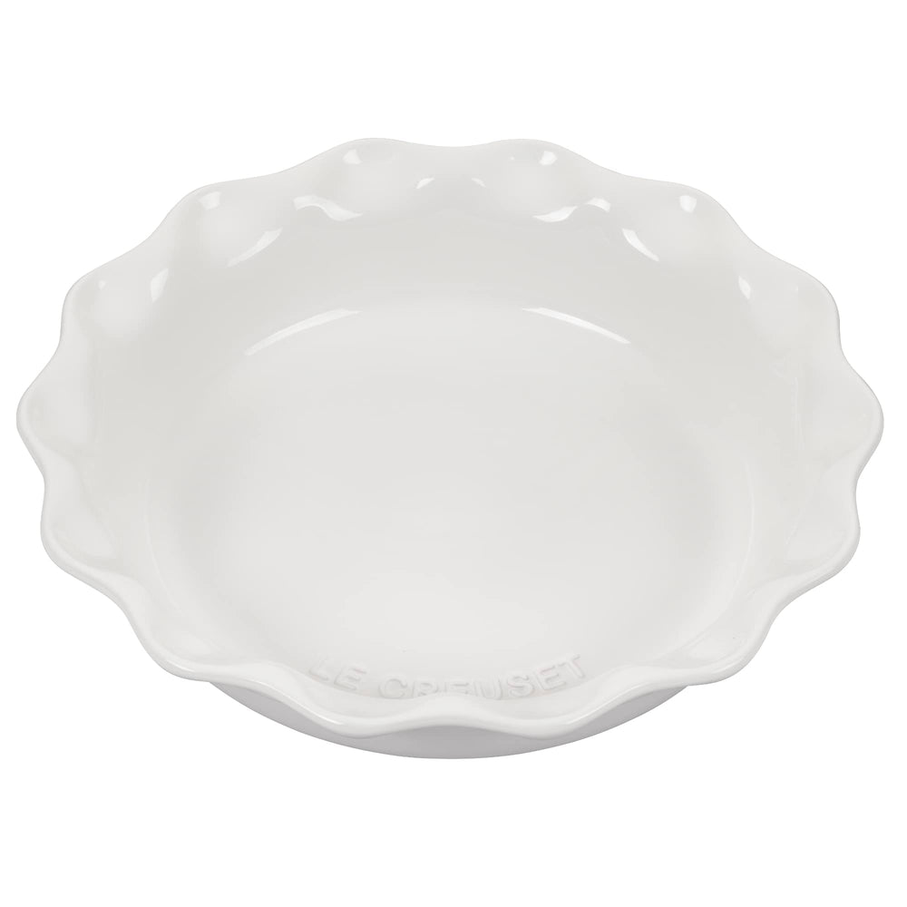 Le Creuset moule Heritage face montrant bord cannelé et présentation élégante