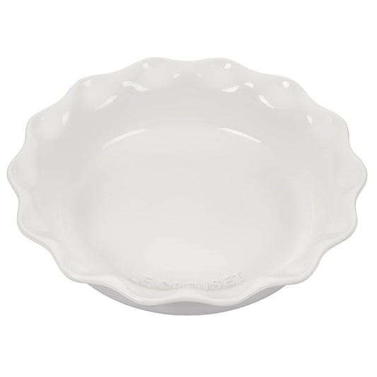 Le Creuset moule Heritage face montrant bord cannelé et présentation élégante
