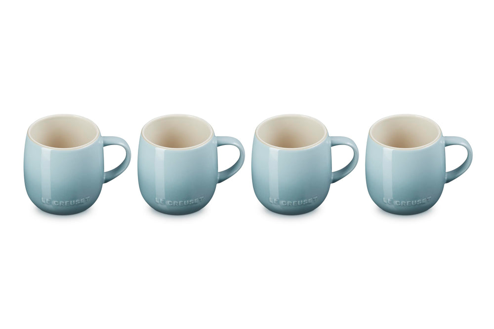 Le Creuset mug Heritage face Sea Salt, présentation élégante et durable