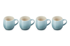 Le Creuset mug Heritage face Sea Salt, présentation élégante et durable