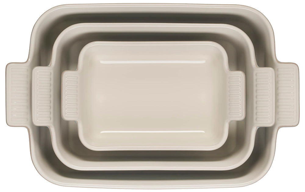 Le Creuset plat en cuisson au four illustrant répartition uniforme de la chaleur