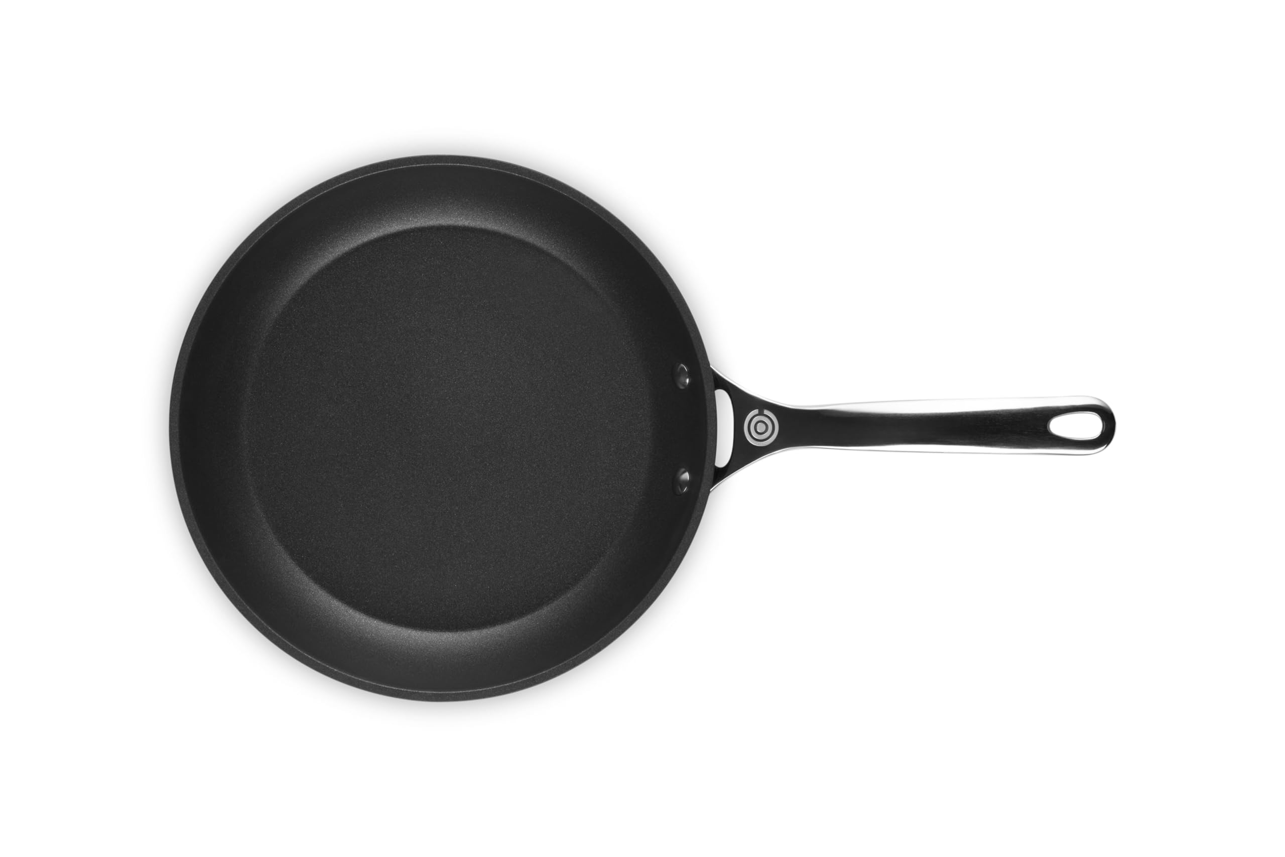Le Creuset poêle PRO profil aluminium anodisé pour chauffage rapide