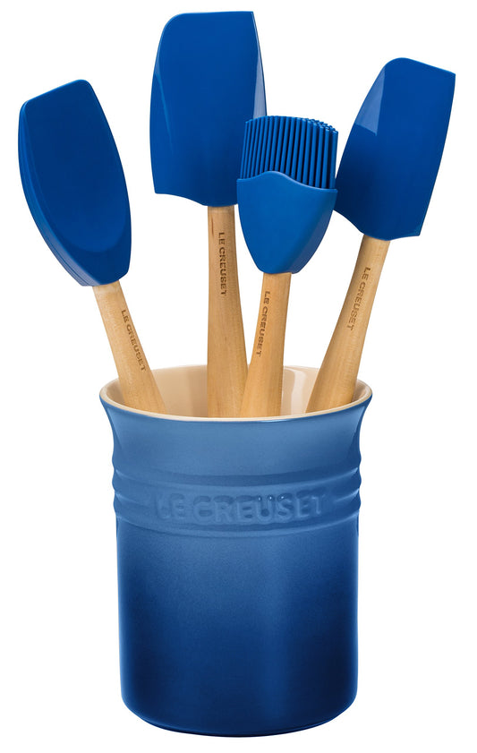 Le Creuset pot en grès Marseille sur plan, rangement fonctionnel