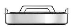 Le Creuset grille antiadhésive surélevée assurant cuisson uniforme