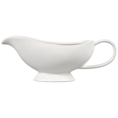 Le Creuset saucière Heritage face montrant son design élégant et la finition résistante