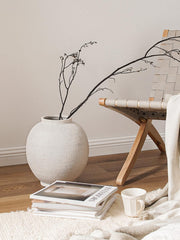 LE TAUCI GARDEN gros plan texture argile artisanale apporte chaleur naturelle