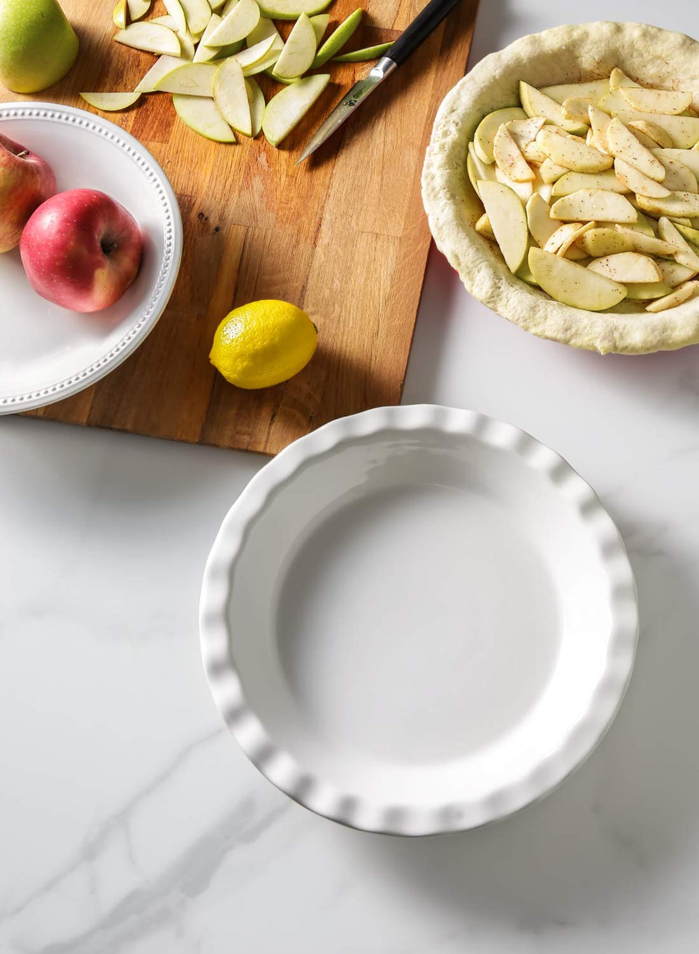 LE TAUCI plat en usage dans un four démontrant résistance thermique