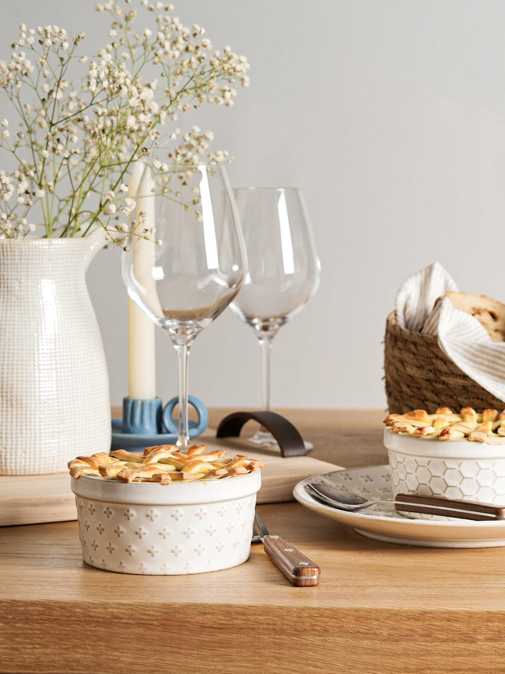 LE TAUCI ramekin dans le réfrigérateur gardant aliments frais et protégés