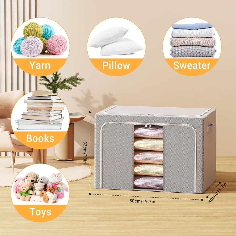 LeArex ouverte lors du rangement d'une couette pour accès facile