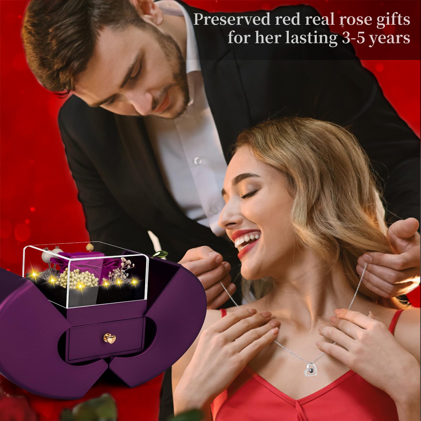 Lebana mise en scène romantique cadeau prêt à offrir pour occasions spéciales