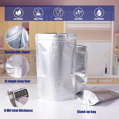 Leboduo sachet en cours de scellement pour conservation longue