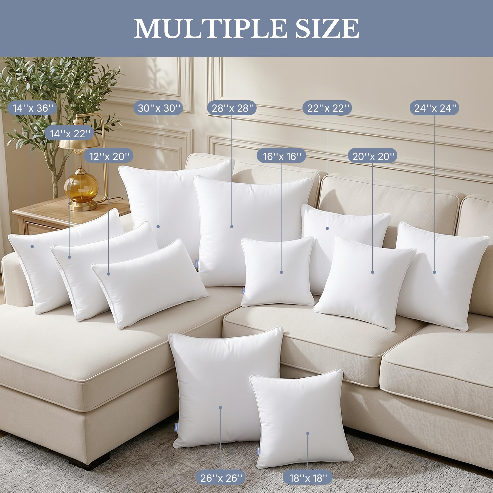 Leeden lot de deux coussins illustrant coordination et harmonie décorative