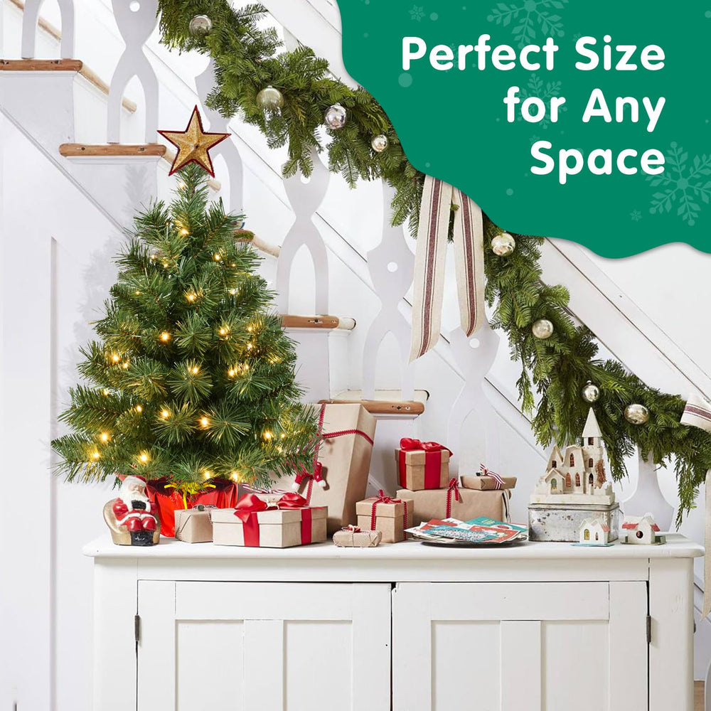 leeheeyee sapin sur bureau, illumine espace de travail