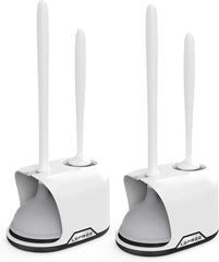Lefree vue de face du set brosse et ventouse pour rangement soigné