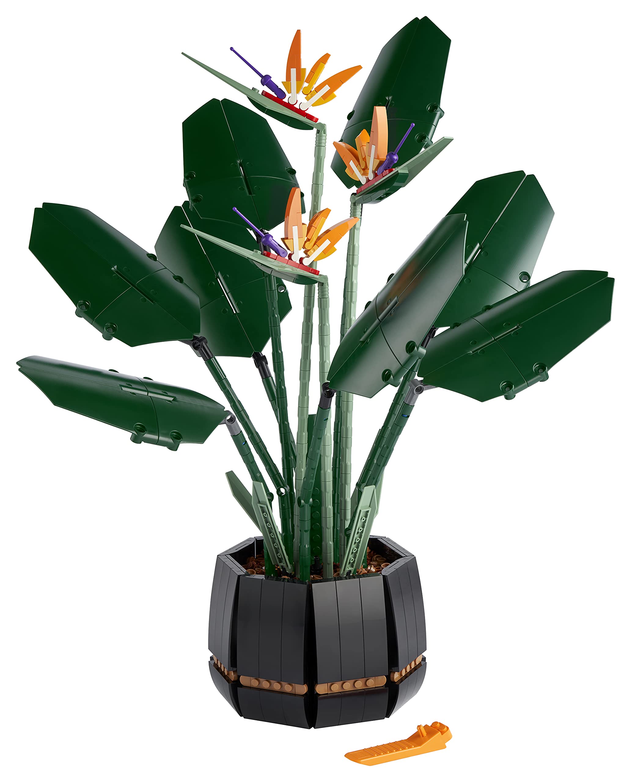 LEGO Bird of Paradise détails des fleurs et coloris vifs pour réalisme