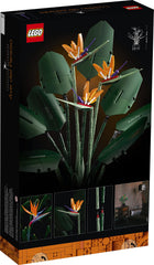 LEGO Bird of Paradise pot noir prêt à exposer offrant finition élégante