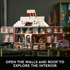 LEGO chaudière lumineuse du sous-sol illustrant l'effet lumineux et réalisme