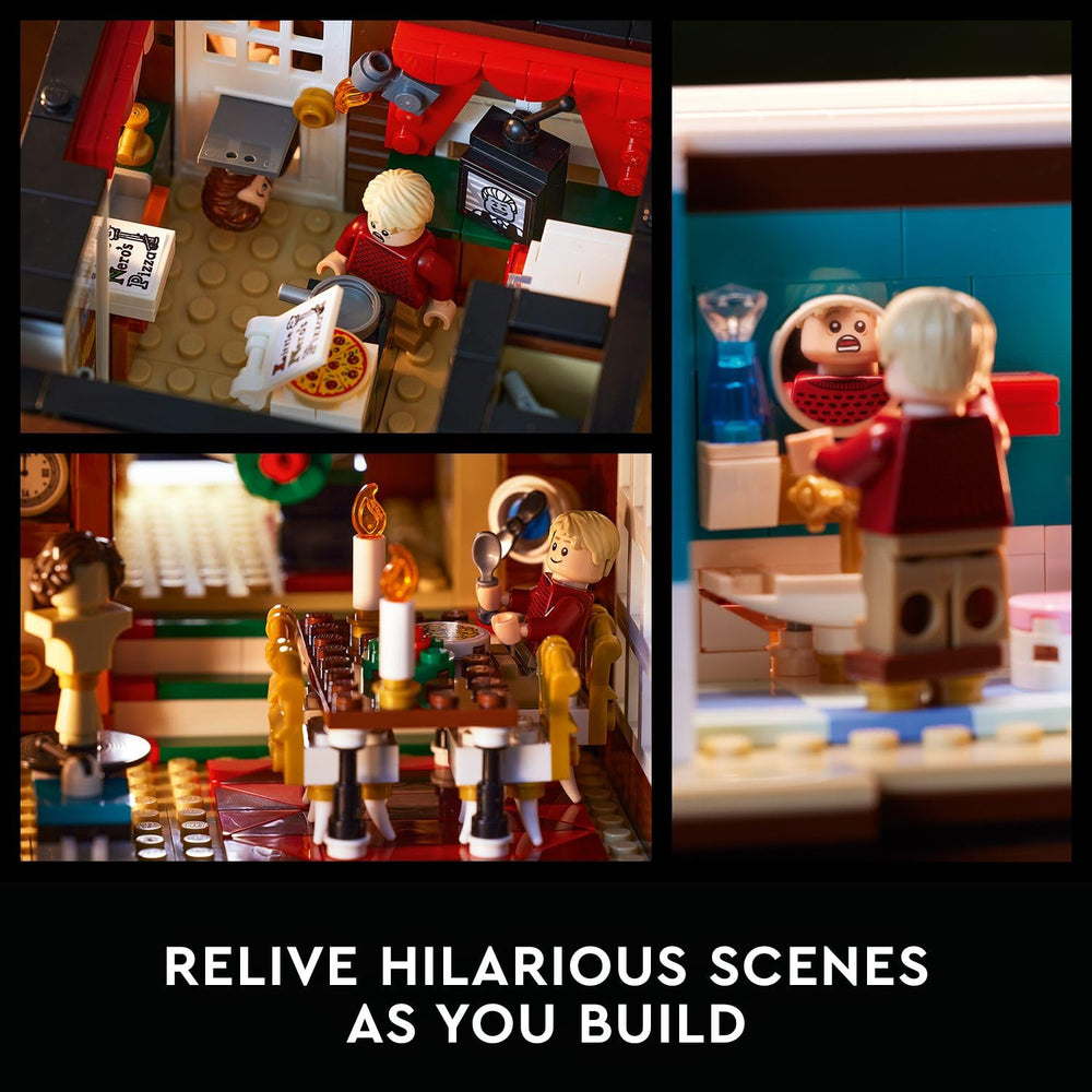 LEGO cinq minifigurines du set Home Alone pour reconstitutions et collection