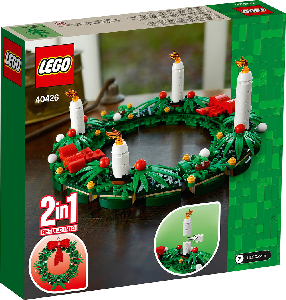 LEGO gros nœud rouge gros plan montrant texture et contraste attractif