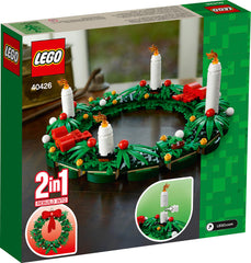 LEGO gros nœud rouge gros plan montrant texture et contraste attractif