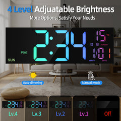 LEIKE bandeau RGB montrant couleurs variables bénéfice ambiance personnalisée