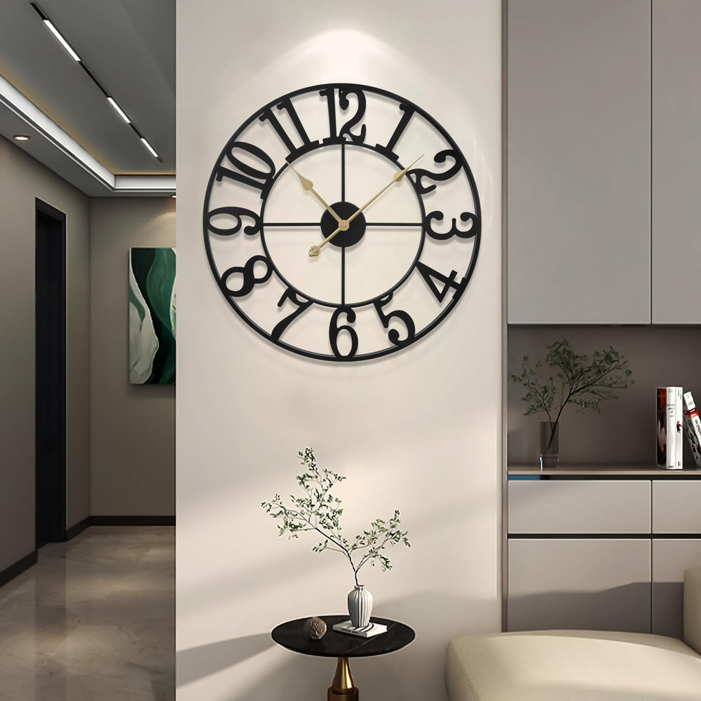 LEIKE horloge à l'échelle, montre la taille 60 cm visible