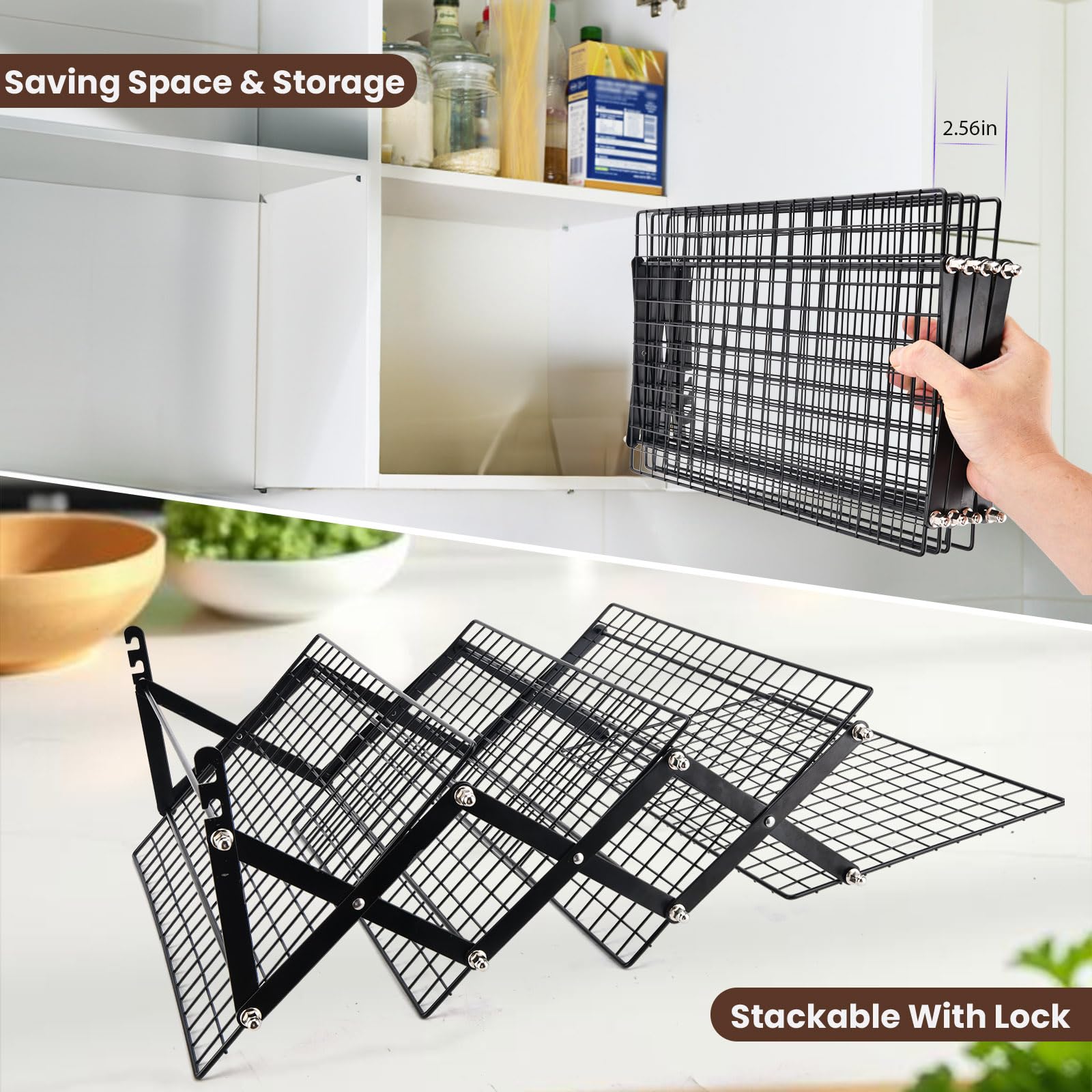 LEIMO KPARTS grille en usage avec cookies permettant refroidissement simultané