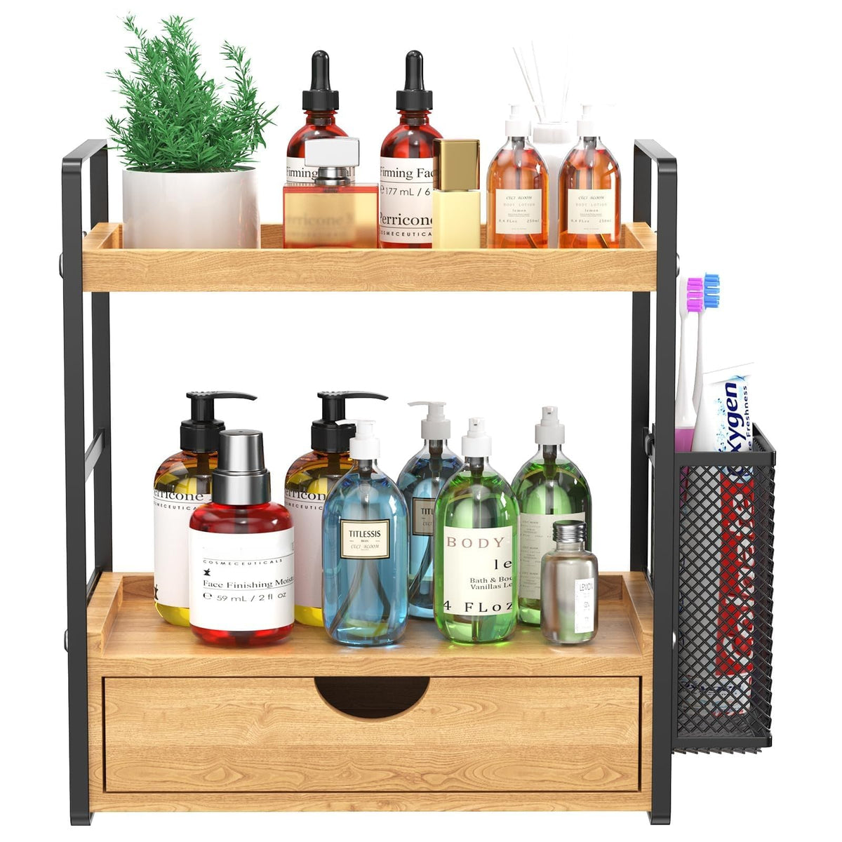 LEMIKKLE organisateur face avant avec rangements visibles et gain de place