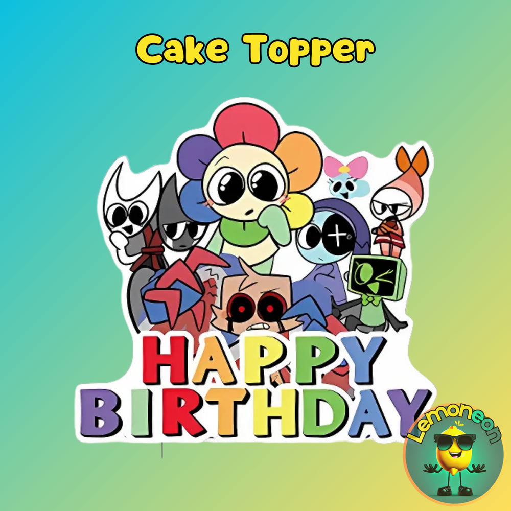 Lemoneon topper de gâteau en détail, finition solide et photogénique