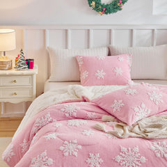 LenLuck couette posée sur lit queen 90x90 créant ambiance cocon
