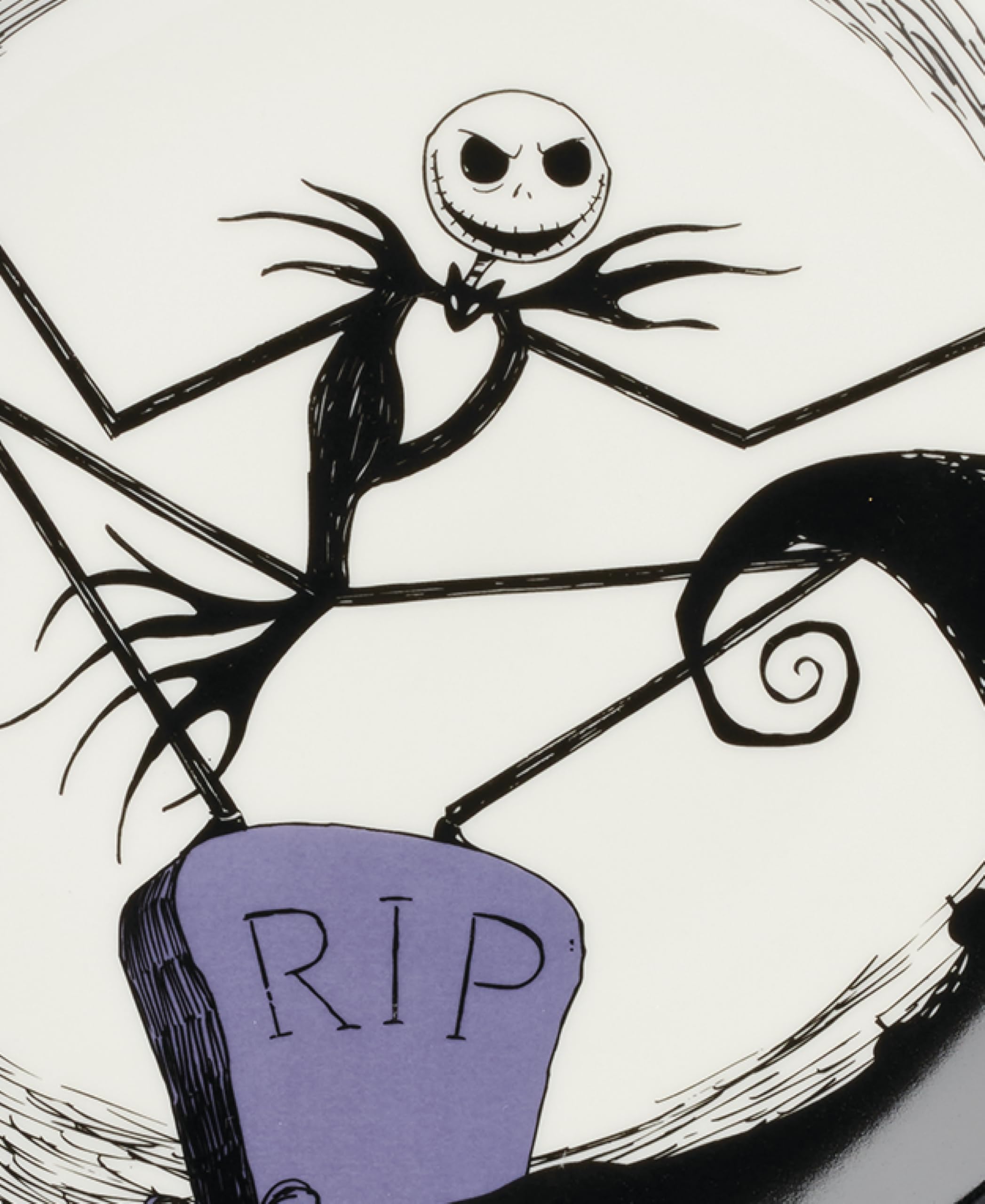 Gros plan Lenox sur le décor imprimé de Jack, mettant en valeur la finition précise