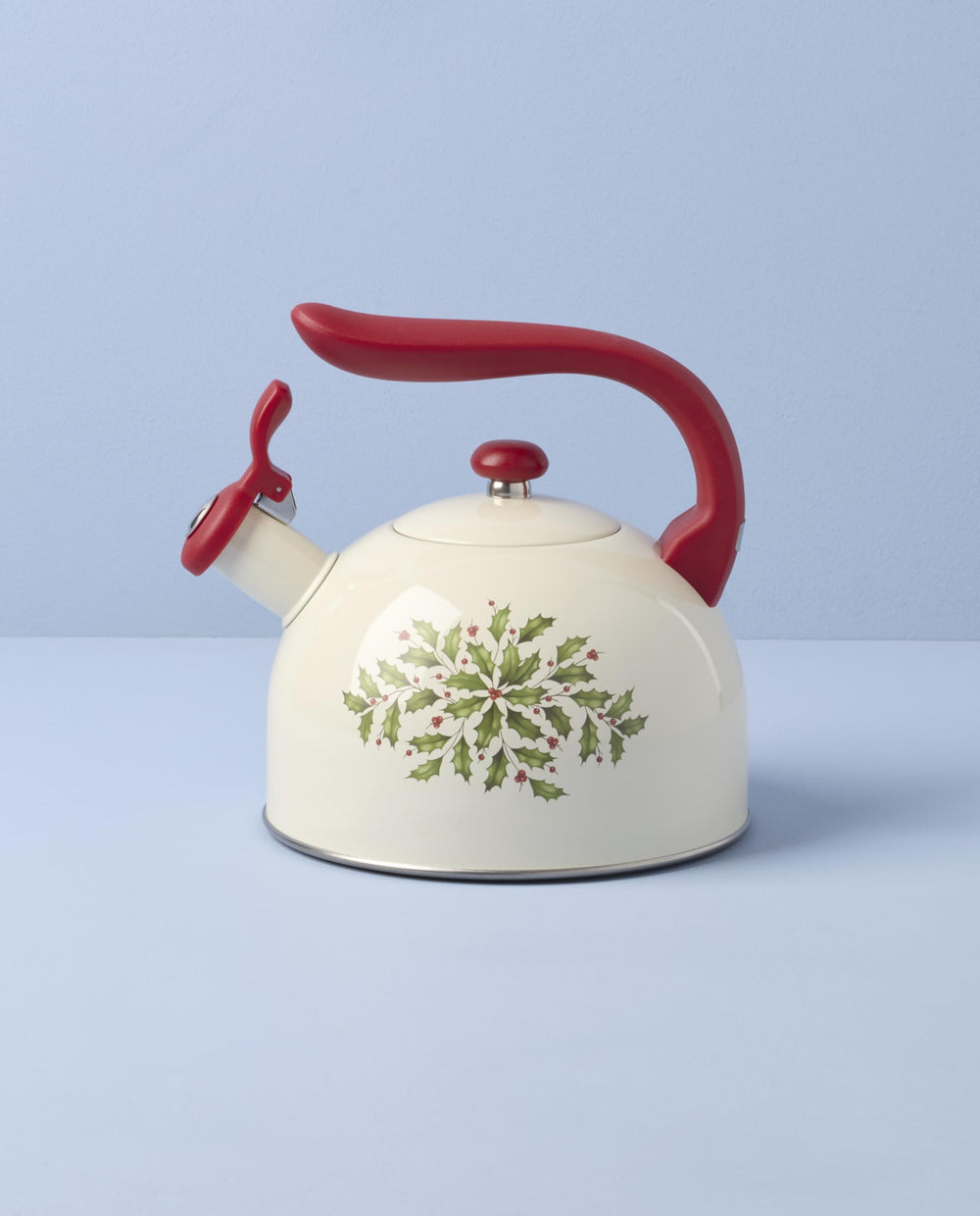 Lenox bouilloire Holiday en usage pour servir thé, idéale pour réunions de fête