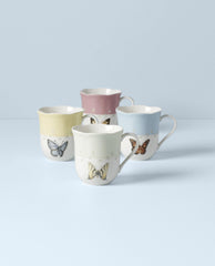 Lenox gros plan motif monarque révélant détail et couleur durable