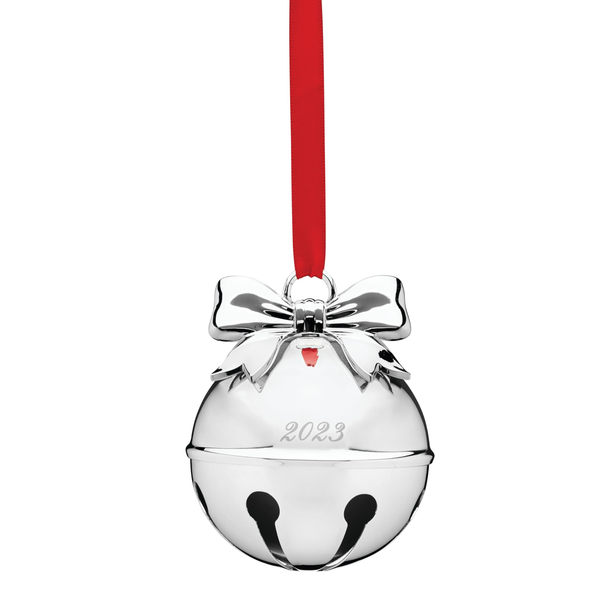 Lenox cloche 2023 face brillante montre l’année et apporte élégance au sapin