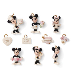 Lenox coffret d'ornements Disney Romantic Moments vue du paquet prêt à offrir