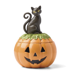 Lenox bonbonnière vue de face ajout décor Halloween élégant