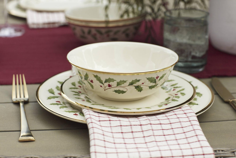 Lenox bol en usage avec salade montrant praticité et style