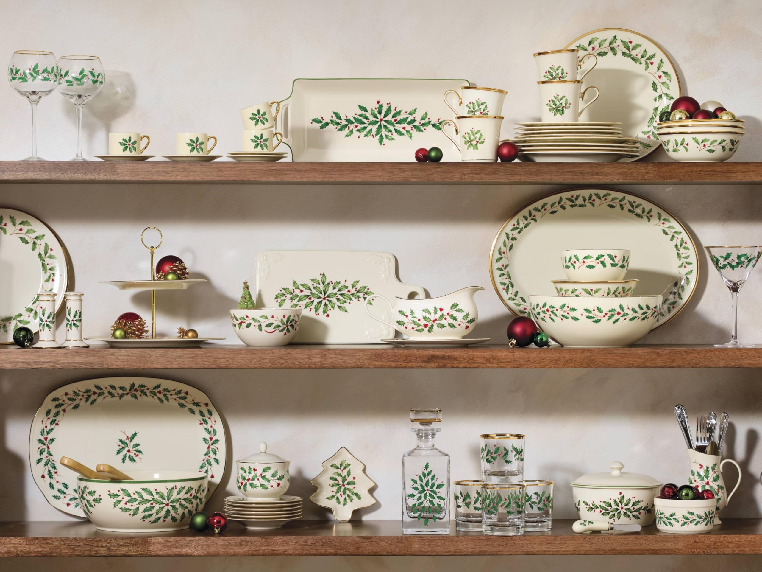 Lenox mise en scène table de Noël créant ambiance raffinée