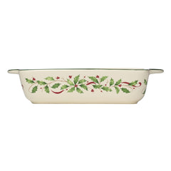 Lenox gros plan motif houx et baies montrant élégance décorative
