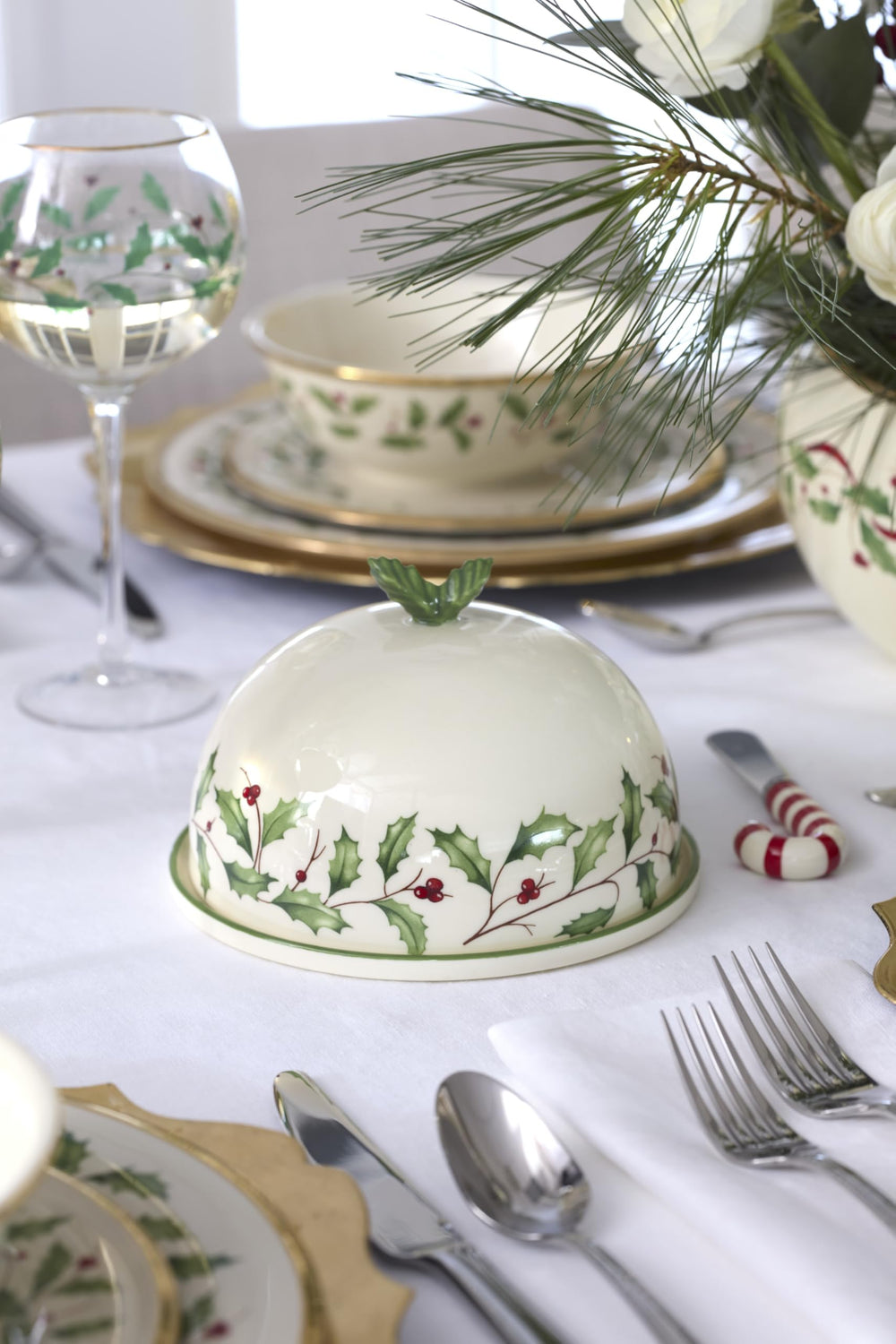 Texture de porcelaine Lenox et finition brillante, résistance visuelle