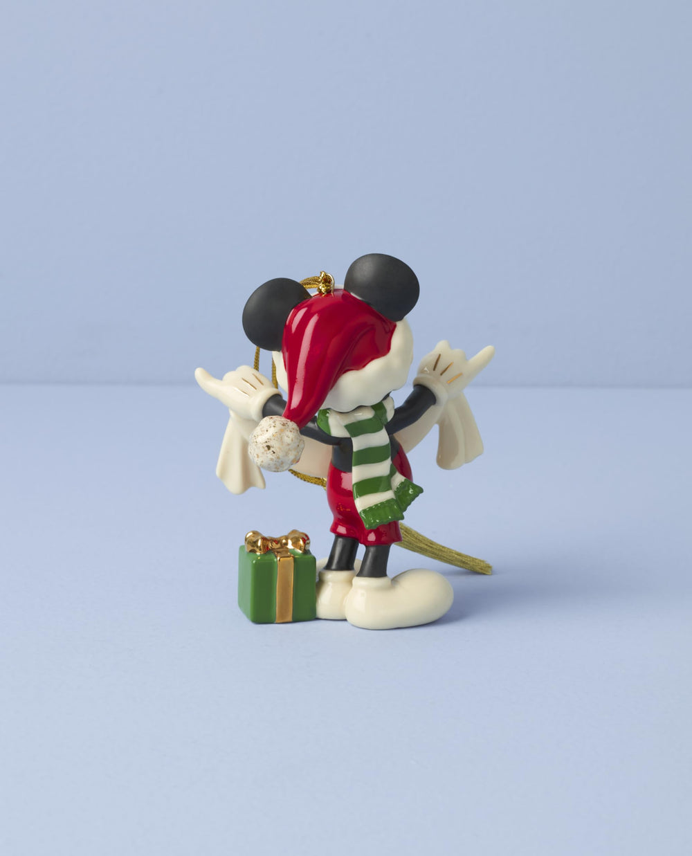 Lenox Mickey cordon doré prêt à suspendre, praticité et esthétique assurées