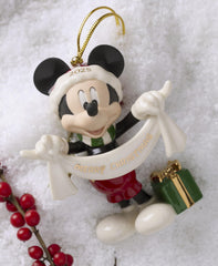 Lenox Mickey photo taille comparative sur une main, dimensions claires et compactes