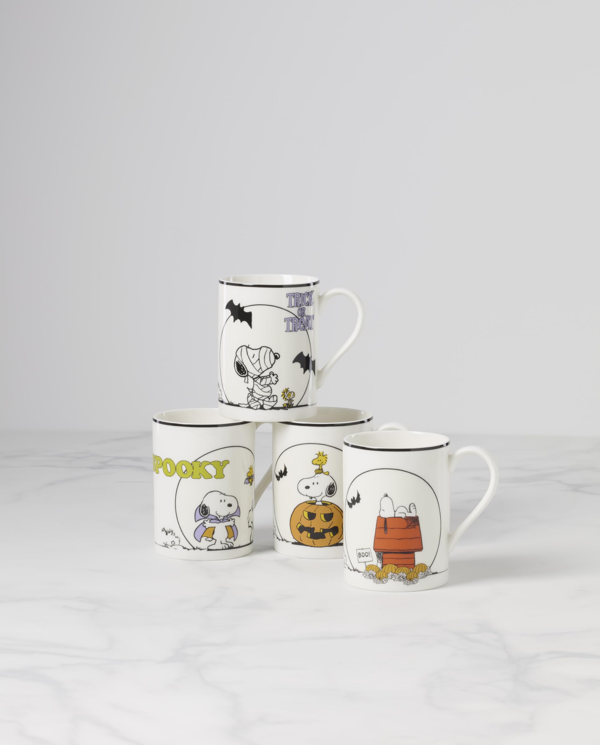 Lenox gros plan Snoopy avec détail net pour appréciation visuelle